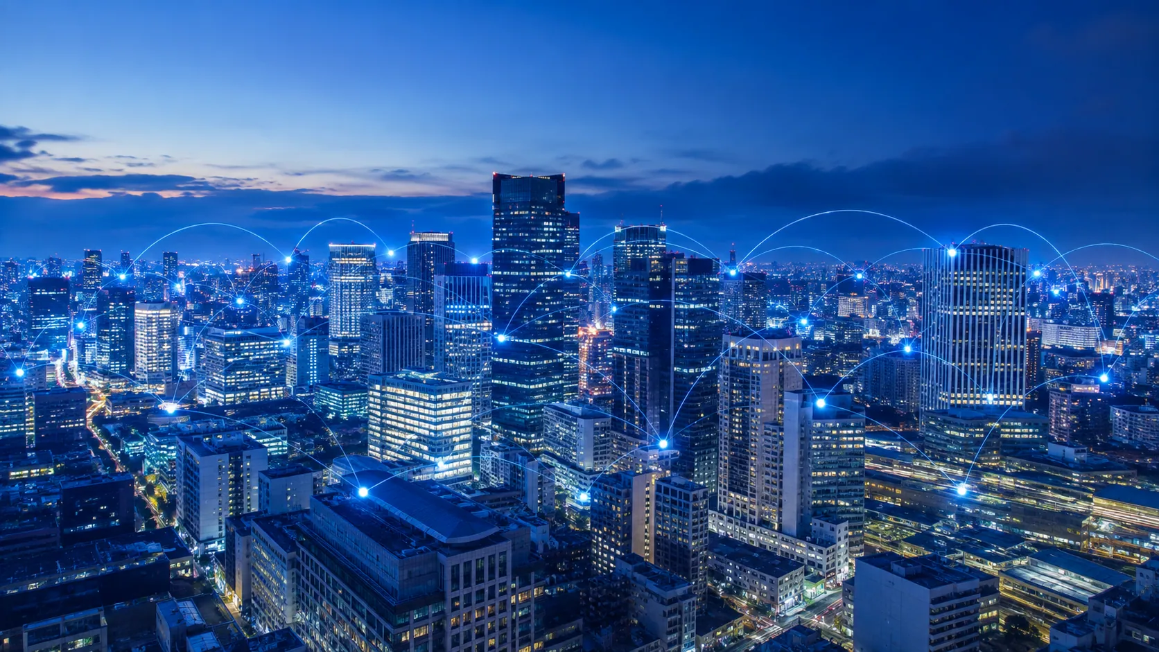 ネットワークでつながる都市